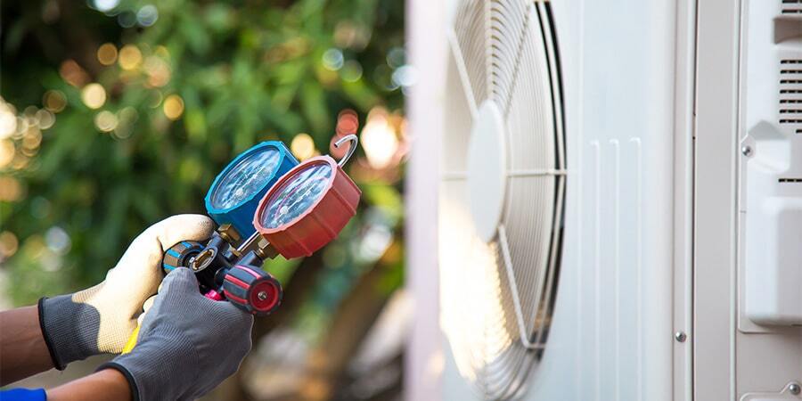 installing ac outside